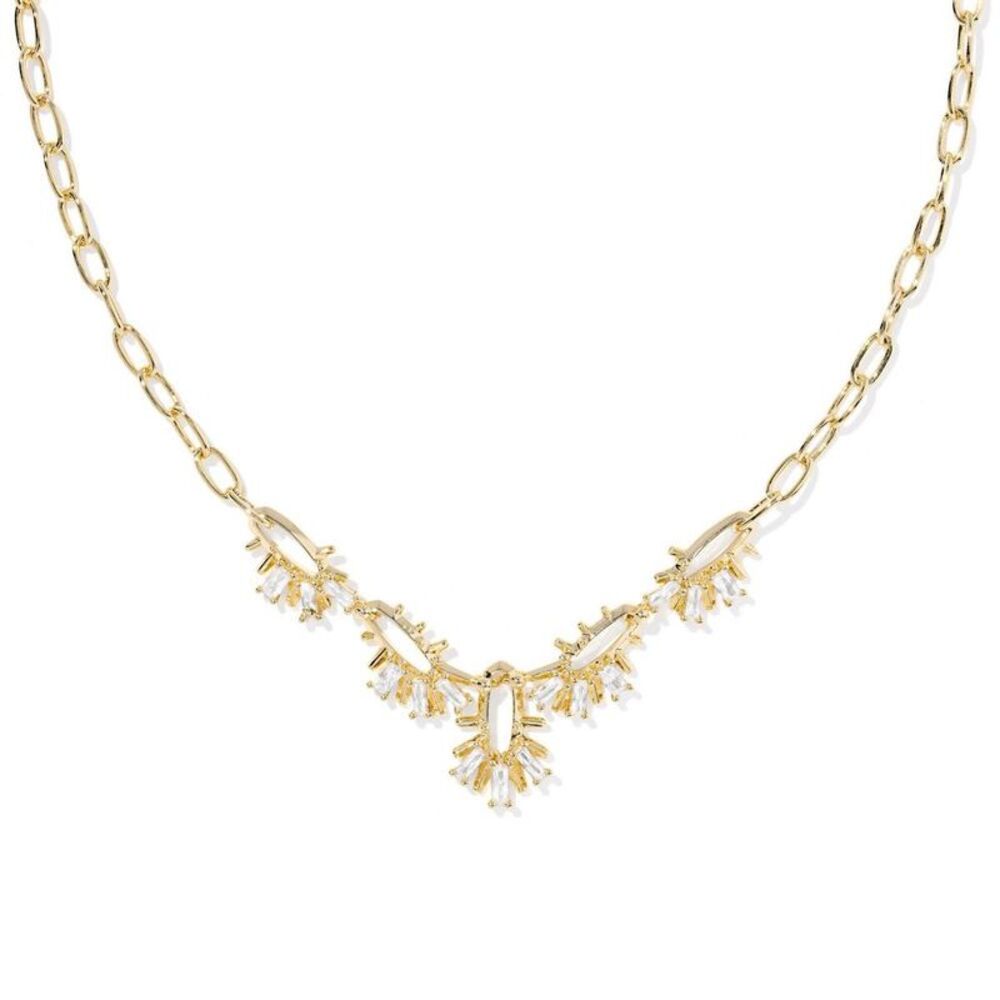 Kendra Scott Macie Statement Necklace - Gold
